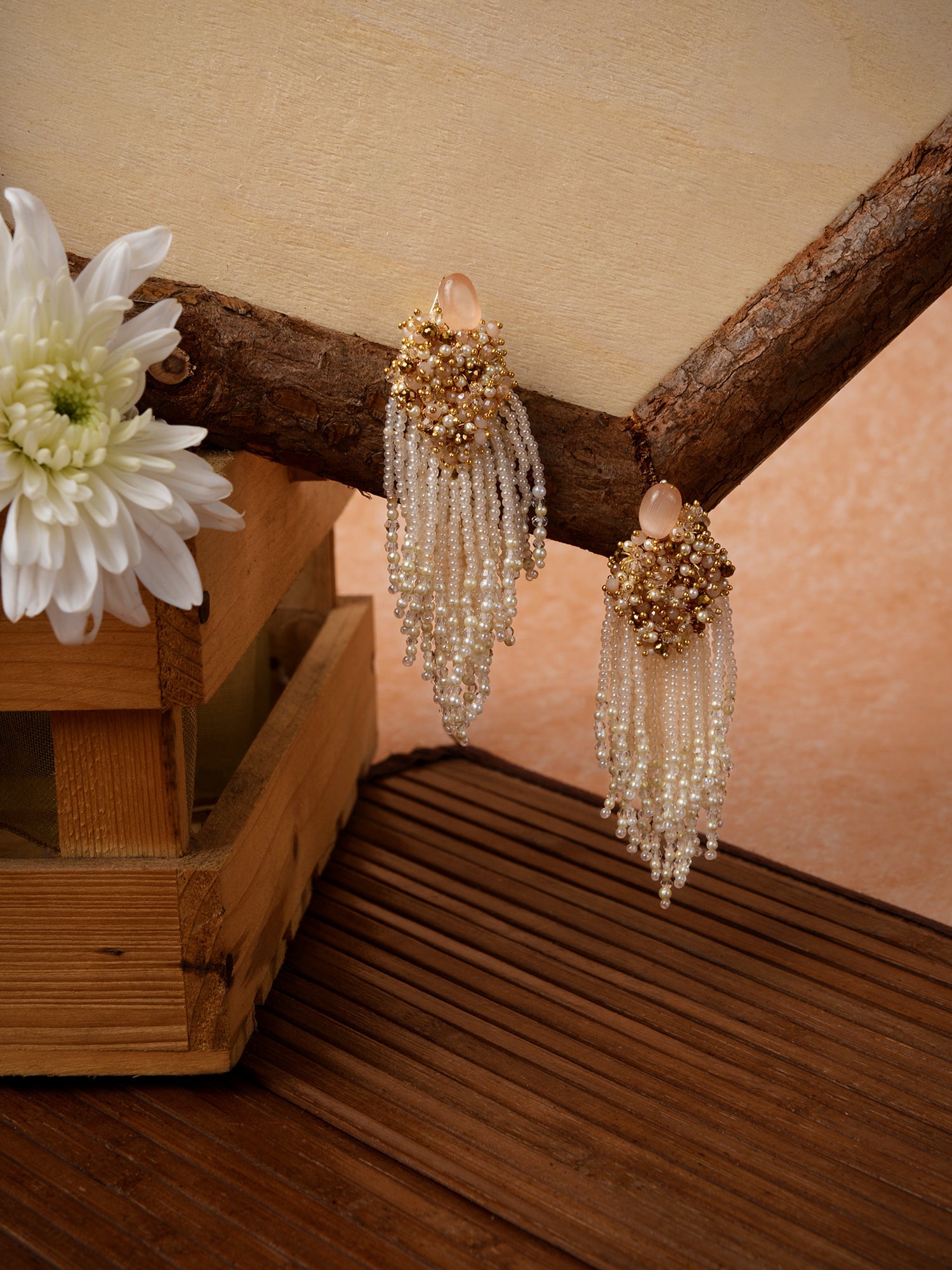 SONNET PINK DANGLINGS - House of D’oro