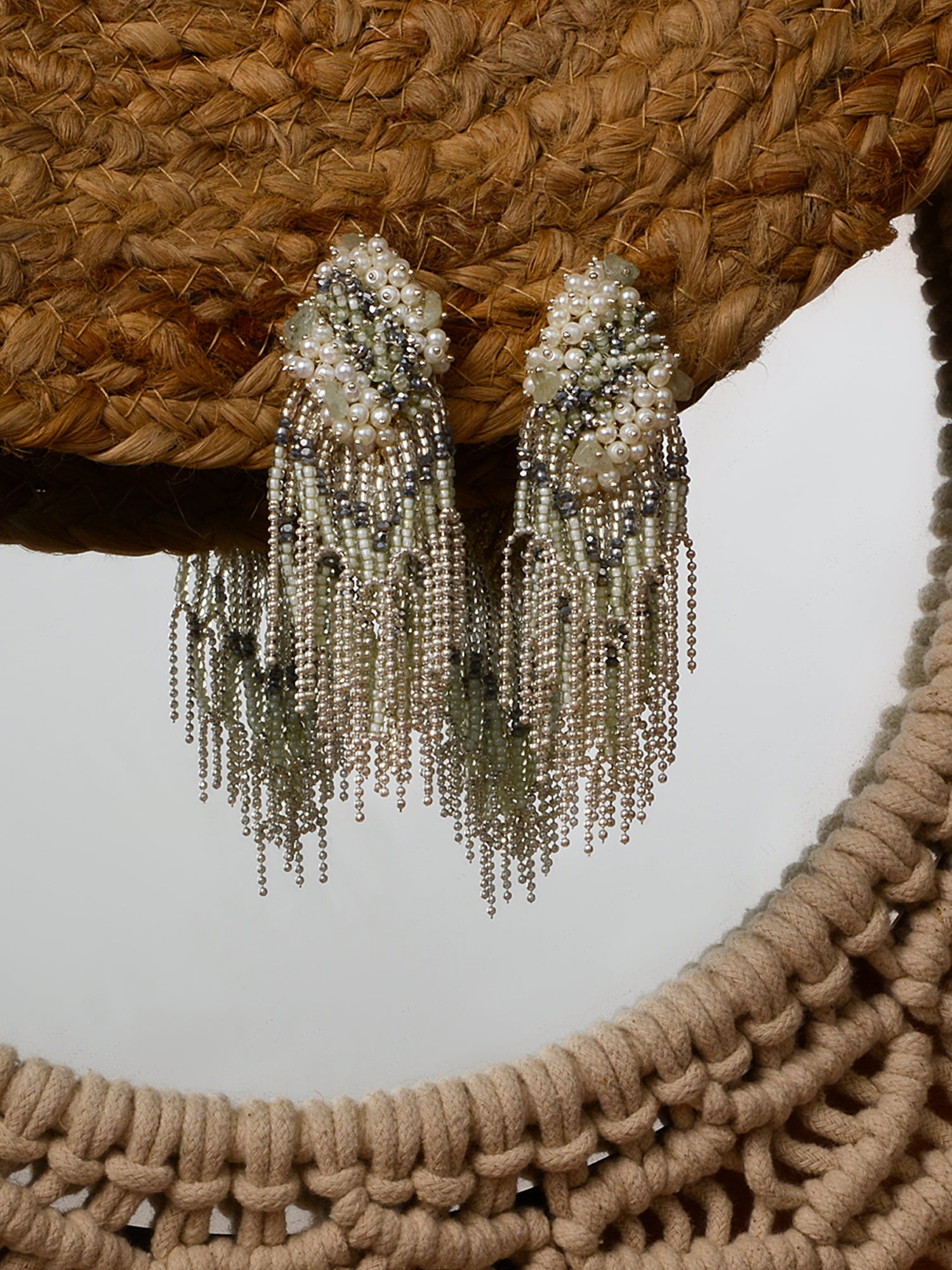 CAMILLE SILVER DANGLINGS - House of Doro