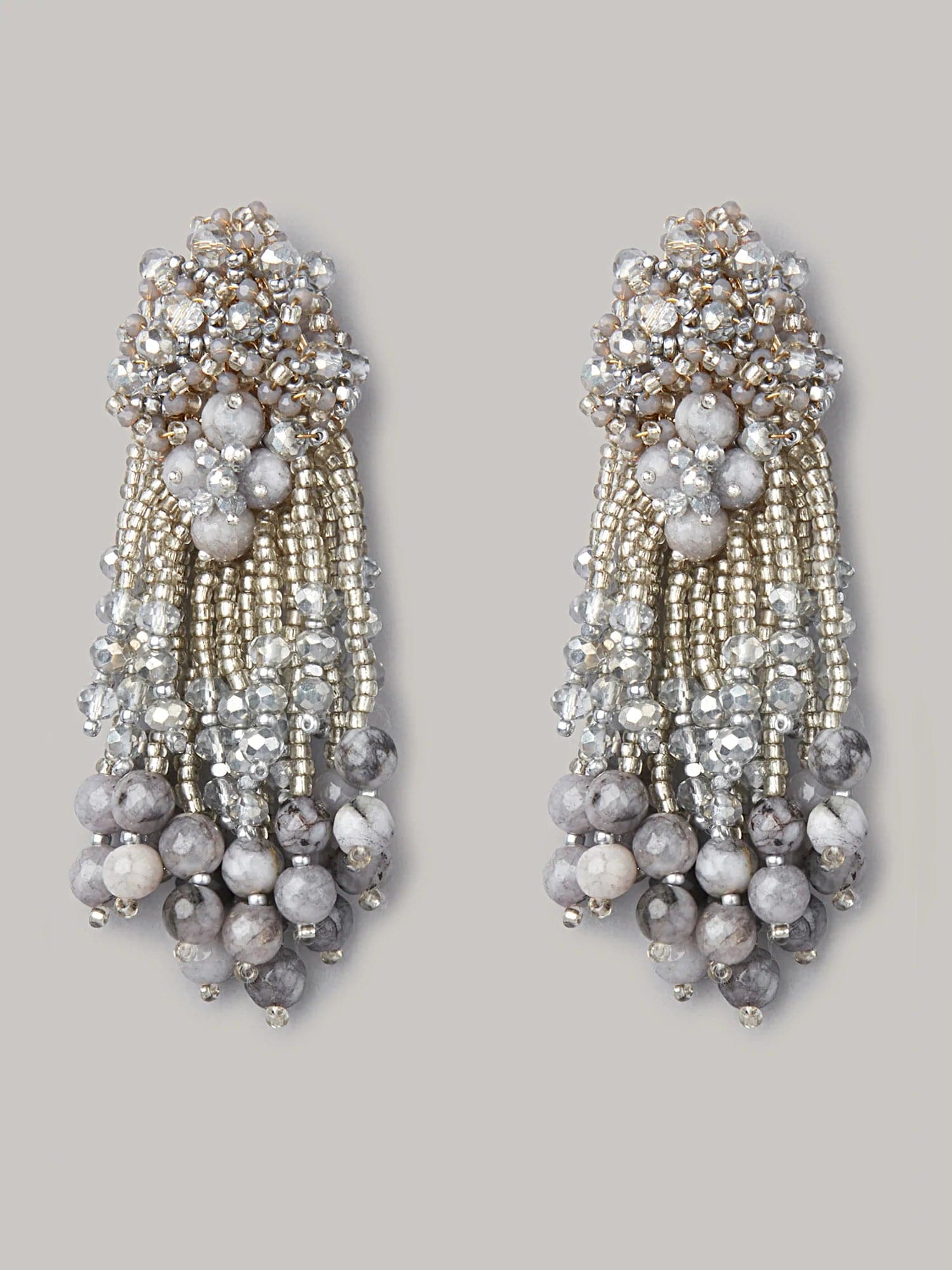 AMYANA GREY DANGLINGS - House of D’oro