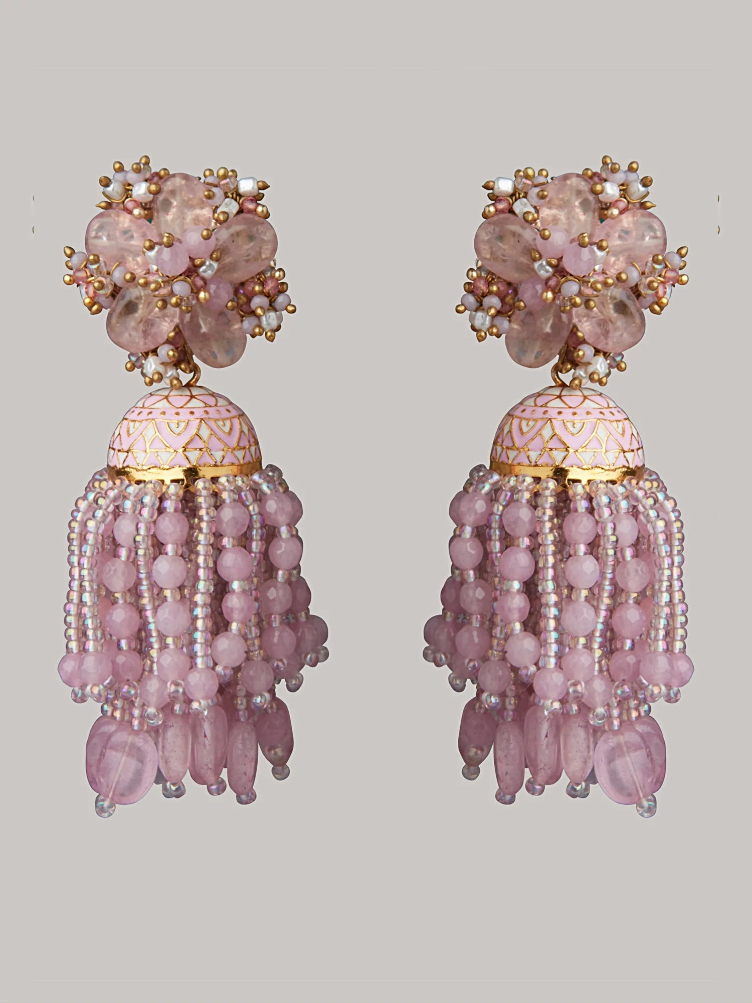 KIARRA LILAC DANGLINGS - House of Doro