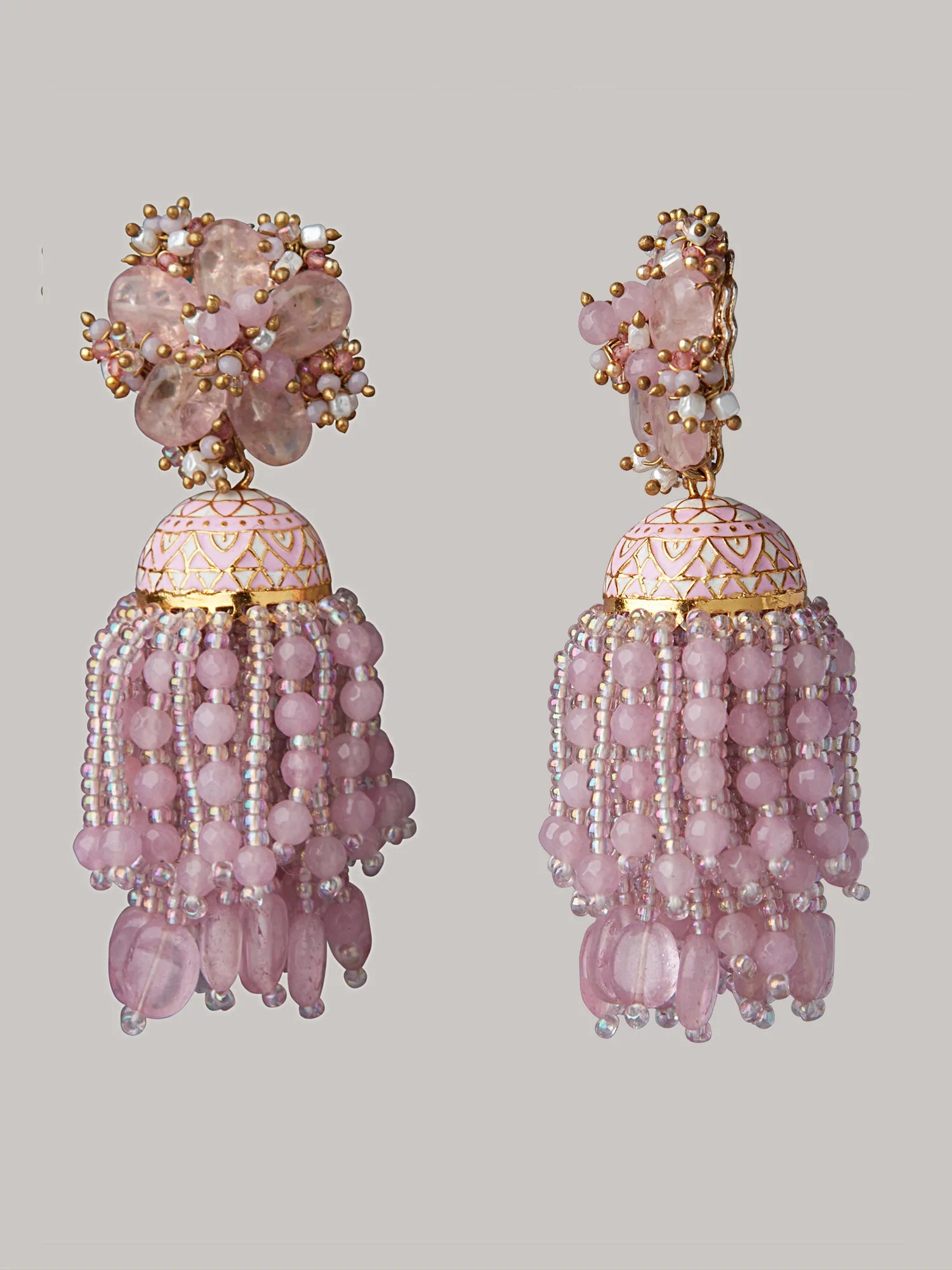 KIARRA LILAC DANGLINGS - House of Doro