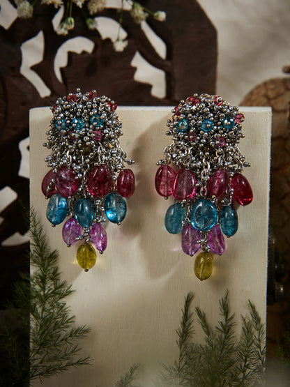 CASSIOPEA COLORED DANGLINGS - House of Doro