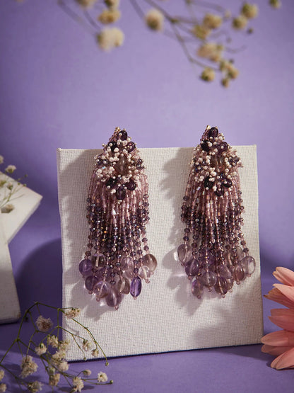 WINNIEA PURPLE DANGLINGS - House of Doro