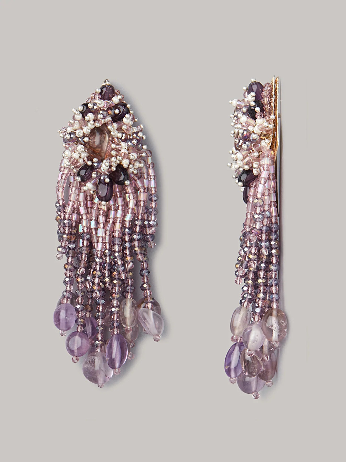 WINNIEA PURPLE DANGLINGS - House of Doro