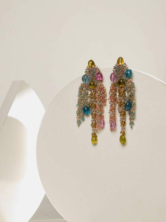 MYSTICA COLOURED DANGLINGS - House of D’oro