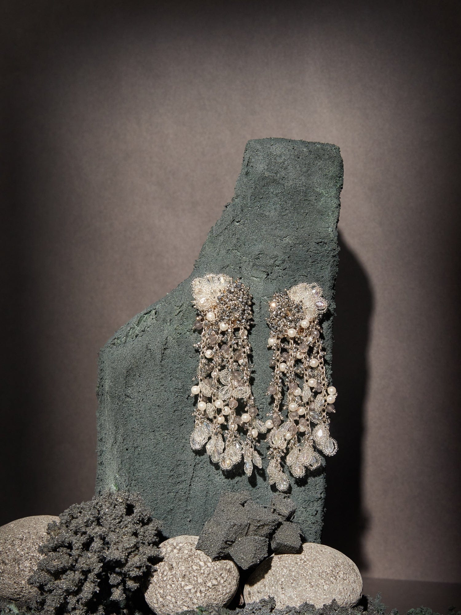 KENZIE SILVER DANGLINGS - House of Doro