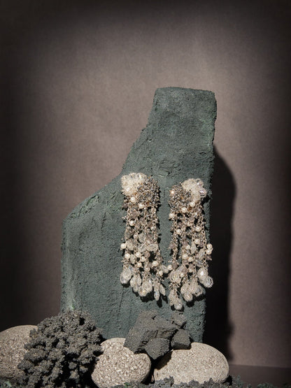 KENZIE SILVER DANGLINGS - House of Doro