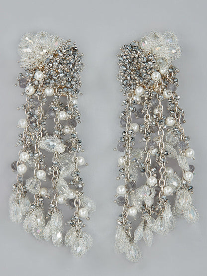 KENZIE SILVER DANGLINGS - House of Doro