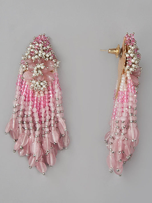 THURIEL PINK DANGLINGS - House of Doro