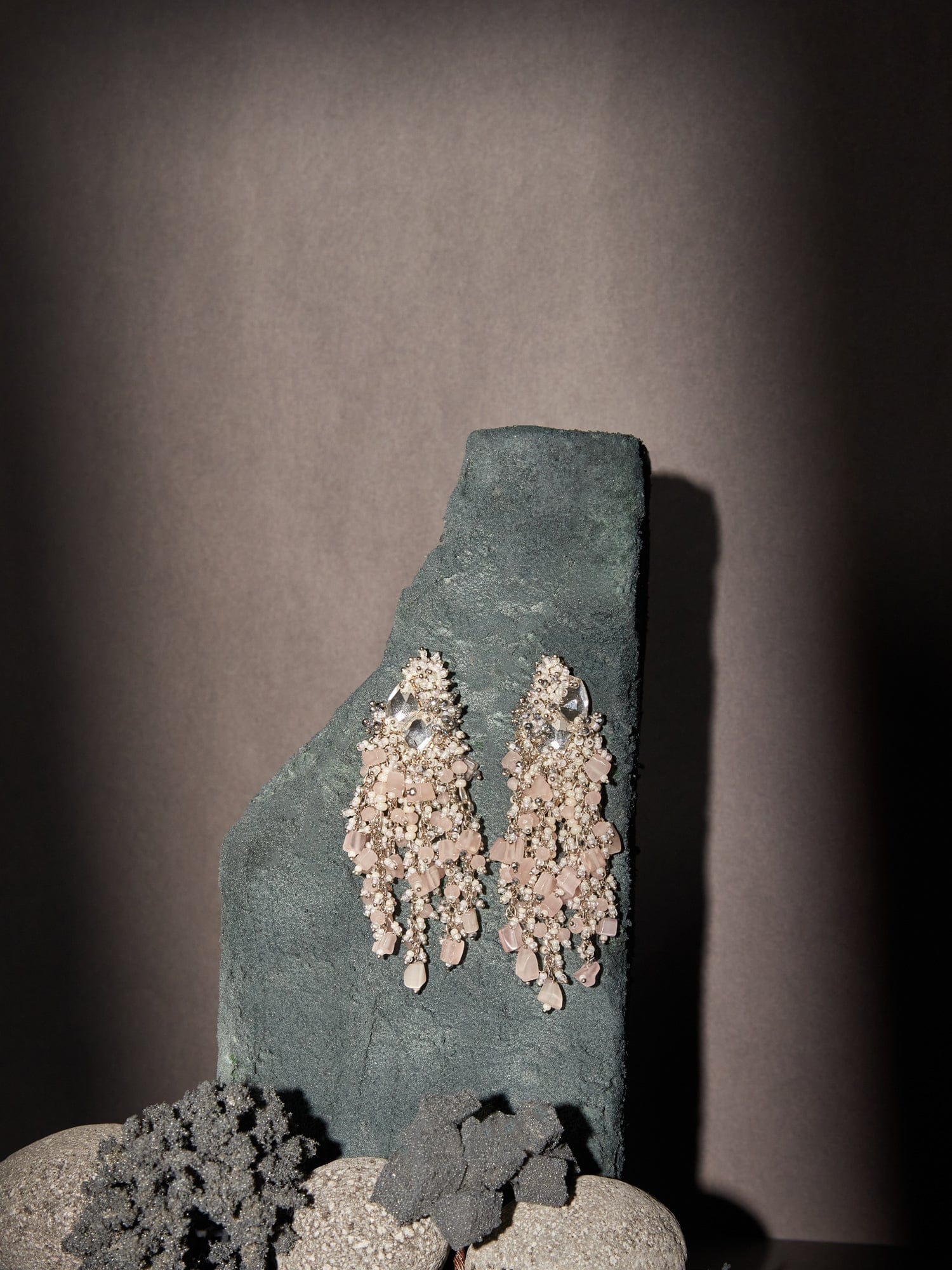 PERCIYA PINK DANGLINGS - House of Doro