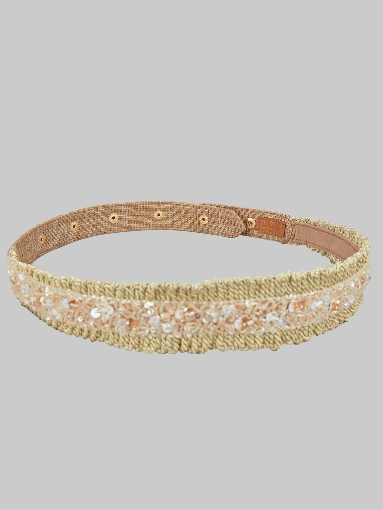 VESPER BEIGE WAIST BELT - House of Doro
