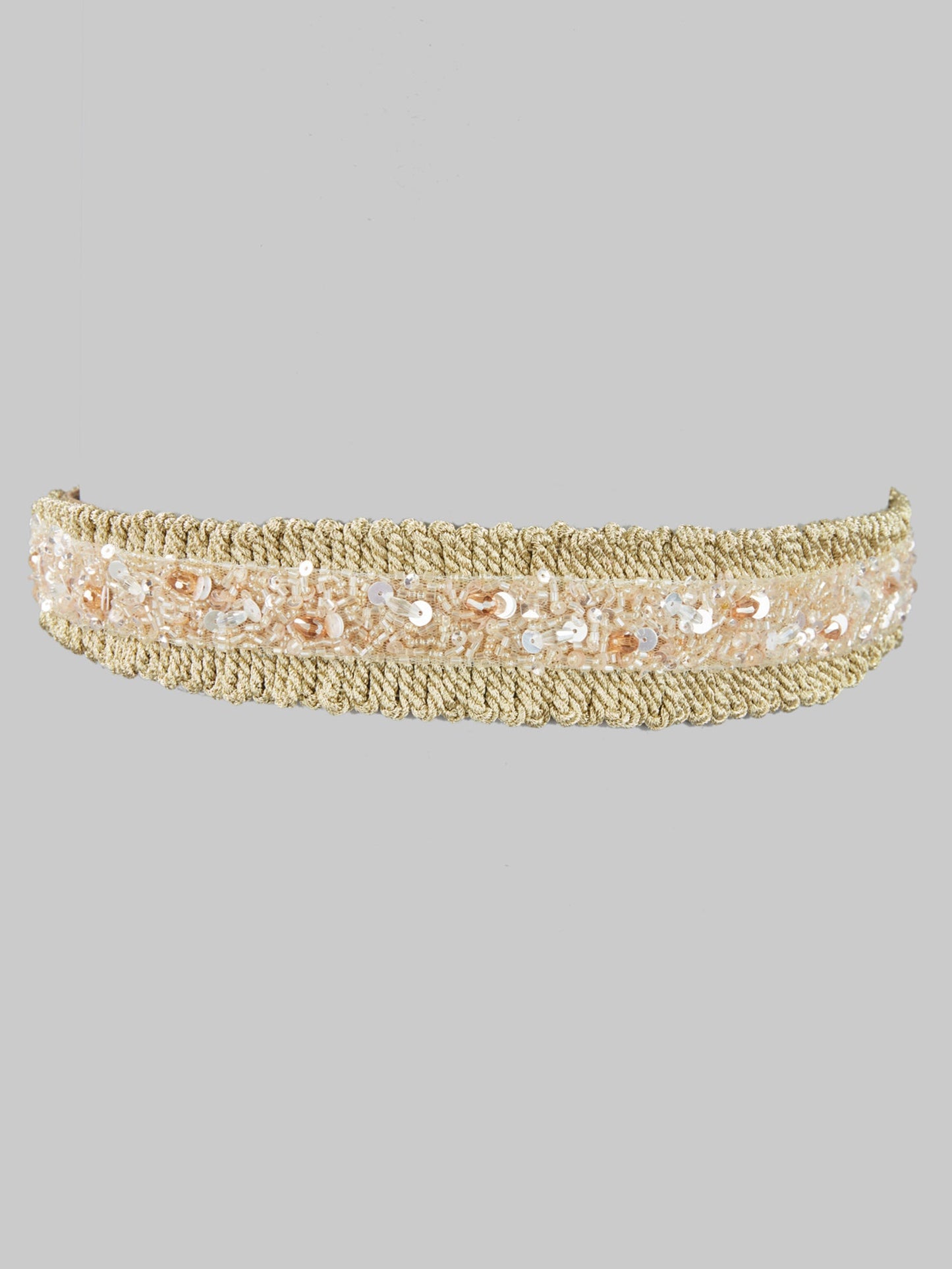 VESPER BEIGE WAIST BELT - House of Doro