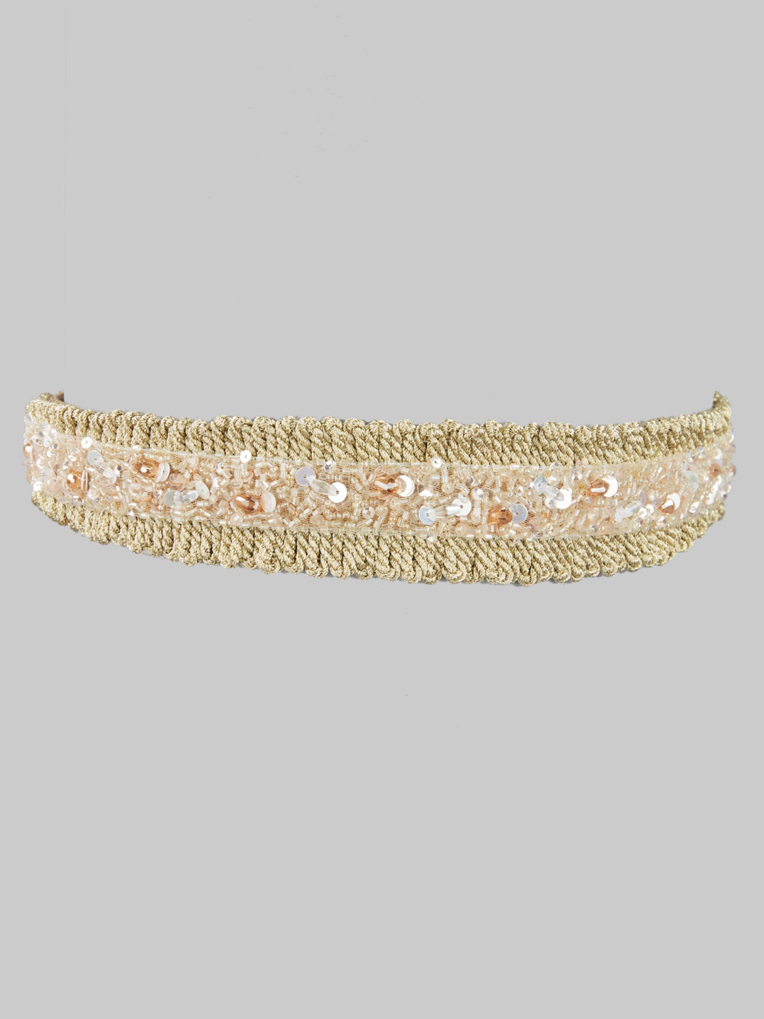 VESPER BEIGE WAIST BELT - House of Doro