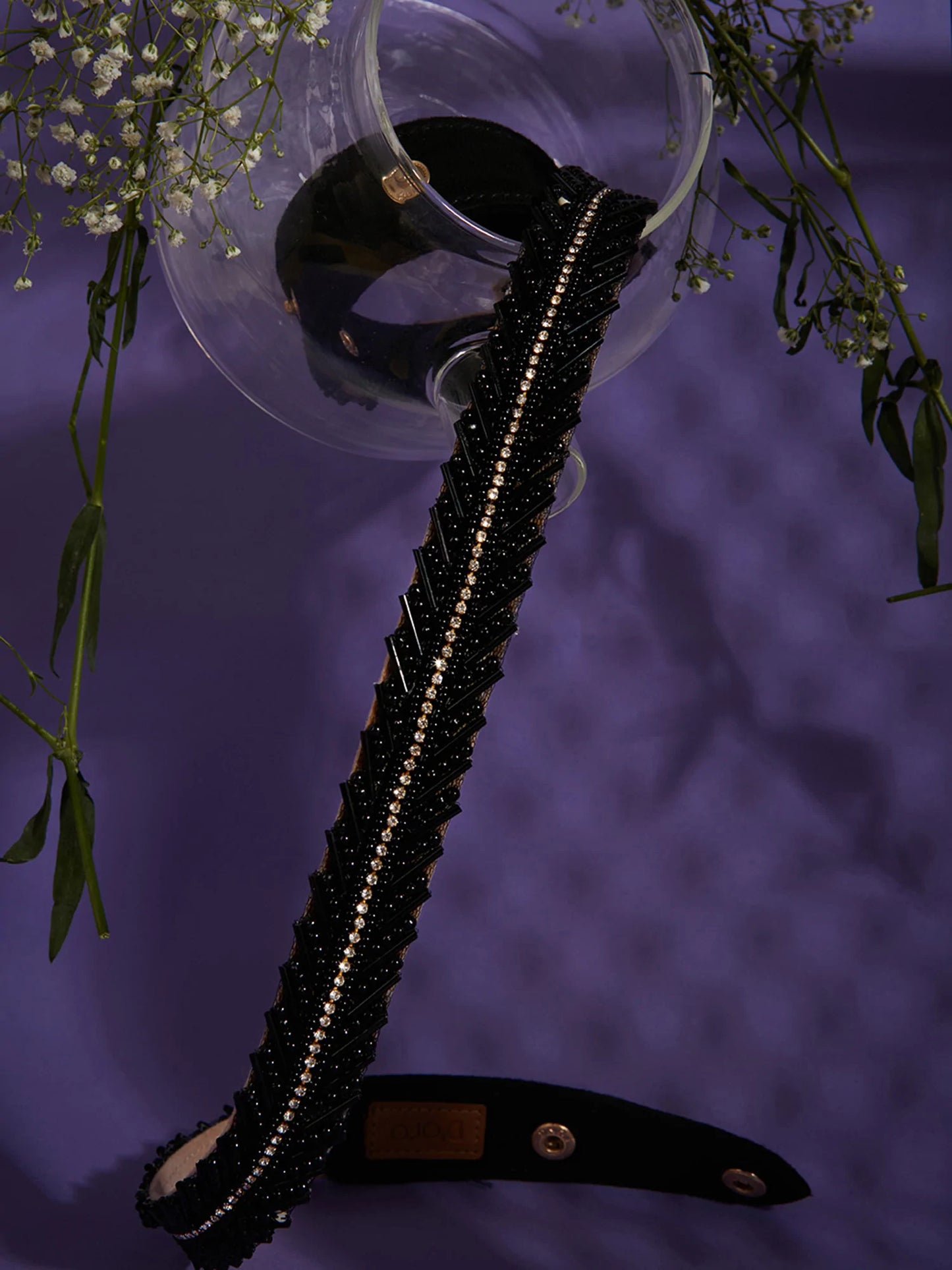 EITHNA BLACK WAIST BELT - House of Doro