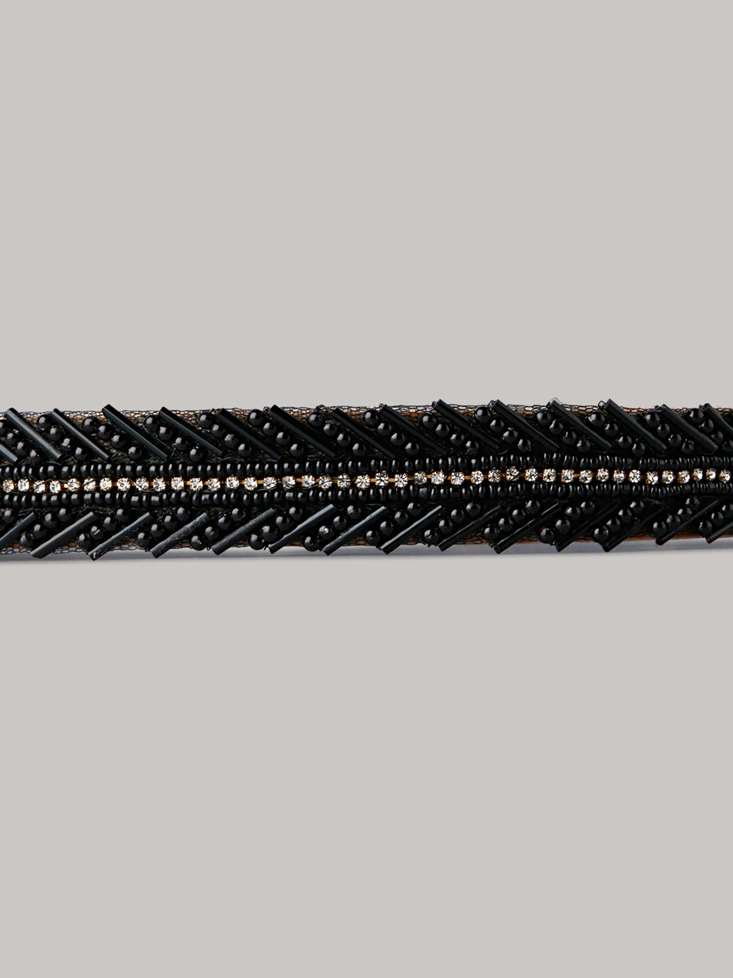 EITHNA BLACK WAIST BELT - House of Doro